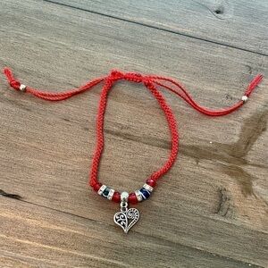 💖👁️‍🗨️ New Heart & Evil Eye Bracelet